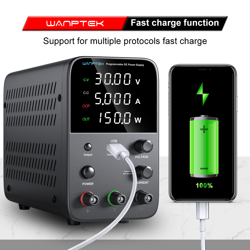 แหล่งจ่ายไฟสำหรับห้องปฏิบัติกา - Programmable Dc Power Supply 30V 10A บทวิจารณ์และราคา